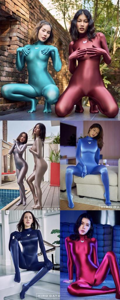 HiroGato系列——精美图包——合集 14 - 这个系列的视频我很早就在更了，图片一直没发。
但是架不住一堆兄弟从早就私信，说要图拿来收藏，今天就一步安排到位。
毕竟谁能抗住这顶级质感的 zentai+连体衣+舍宾光泽袜 的诱惑呢？
还有这些顶到没边的小模特们，要么是小身材顶呱呱，要么是整容榨精脸骚歪歪。
我直接把官网的付费会员图，挨张原图保存了下来，再进行了顺序整理，确实是耗时又耗力。
2钻走了吧，1钻是对品质的尊重，另外1钻就当是我的劳动力了。
这套东西堪称宝藏了，不管是收藏，还是拿来撸，还是拿来当壁纸，都是很nice的。
感谢大家支持啦！！！！！！