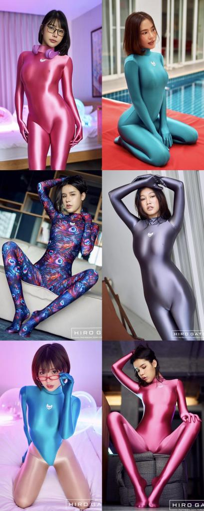 HiroGato系列——精美图包——合集 15 - 这个系列的视频我很早就在更了，图片一直没发。
但是架不住一堆兄弟从早就私信，说要图拿来收藏，今天就一步安排到位。
毕竟谁能抗住这顶级质感的 zentai+连体衣+舍宾光泽袜 的诱惑呢？
还有这些顶到没边的小模特们，要么是小身材顶呱呱，要么是整容榨精脸骚歪歪。
我直接把官网的付费会员图，挨张原图保存了下来，再进行了顺序整理，确实是耗时又耗力。
2钻走了吧，1钻是对品质的尊重，另外1钻就当是我的劳动力了。
这套东西堪称宝藏了，不管是收藏，还是拿来撸，还是拿来当壁纸，都是很nice的。
感谢大家支持啦！！！！！！