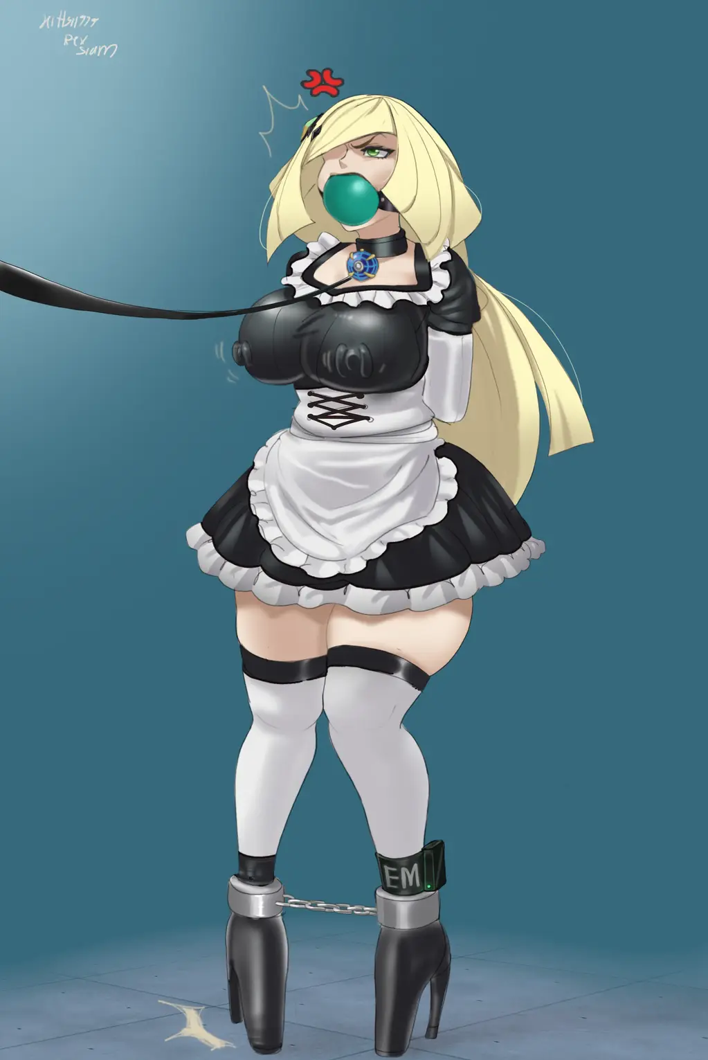 [Kittisri999] Maid Lusamine+Kittisri999 Zenin Maki - 作者是Kittisri999