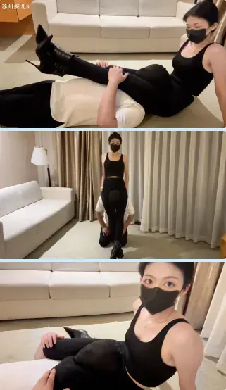 黑色瑜伽服高跟短靴腿绞关节技制服男粉丝 黑色瑜伽服高跟短靴腿绞关节技制服男粉丝<br>创作：苏州婉儿<br>描述：黑色瑜伽服高跟短靴腿绞关节技制服男粉丝。喜欢的请大家多多支持一下吧