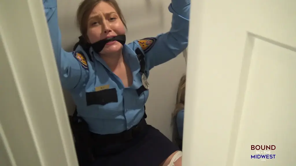 Officers Detained In Closet Officers Detained In Closet<br>Dakkota and kat bound and gagged