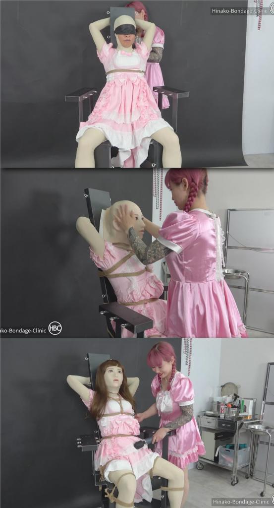 Female Mask Maid Chair Bondage and Tickling 片名：Female Mask Maid Chair Bondage and Tickling<br><br>这个是男M片，请喜欢此类的朋友购买，谢谢<br><br>As the title implies, a cross dresser is locked into skin colored full body tights, dons a maid outfit, then a ball gag, then a micro pin hole rubber mask, and finally a female mask with a wig over all that. He is then bound to a chair with rope, tickled and teased with the vibrator.<br><br>正如标题所暗示的那样，一个变装者被锁在肤色的全身紧身裤里，穿上女仆服，然后是球塞，然后是微型针孔橡胶口罩，最后是一个戴着假发的女性口罩。然后，他被用绳子绑在椅子上，用振动器挠痒痒。