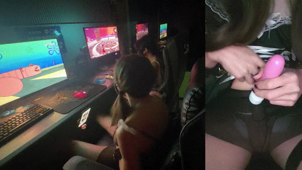 【妤妤cdsm·露出篇】网吧里能玩的不止电脑，还有情趣女仆装黑丝小男娘！郊狼双通道电击大腿&仙女棒+阳具口罩+拘束手铐+震动棒网吧包间羞耻调教 “主人刚才光说对狙输了有惩罚，没说单挑的时候手上要戴着郊狼啊！”<br>“还能还手？肯定是档位太低了。”<br>“不要啊！包间玻璃这么透外面人来人往，玩震动棒被发现就要退坑地球online了！”<br>小男娘被网瘾犯了的主人带到网吧进行赢了没奖励输了有惩罚（?）的solo对决，没想到主人不讲武德郊狼加加加加到厌倦，被反杀之后更是恼羞成怒演都不演直接电击拉满电成鸡爪骑脸来刀杀死比赛……小男娘只能愿赌服输被命令戴上阳具口罩和手铐，震动棒开到最大档一刻也不能离开阴茎，大腿和阴茎上的电击更是由主人随意掌控——杀人也电死了也电！好不容易叫都不敢大声叫坚持到游戏结束可以射射，服务生又早不来晚不来正好在门口打扫卫生……服务生走后小男娘最终还是紧张地高潮，结束了漫长的羞耻调教。<br><br>网盘内为1080P分辨率未压画质，下载之后修改后缀为zip再解压<br>解压密码<span style='color:#b0b0b0;'>[隐藏文字，购买后可见]</span><br><br>西安线下调教体验、定拍联系：<br>Q：2807688463<br>1663361532<br>v：XYbzgzs101<br>x/tg同号：@Xxbeauty04