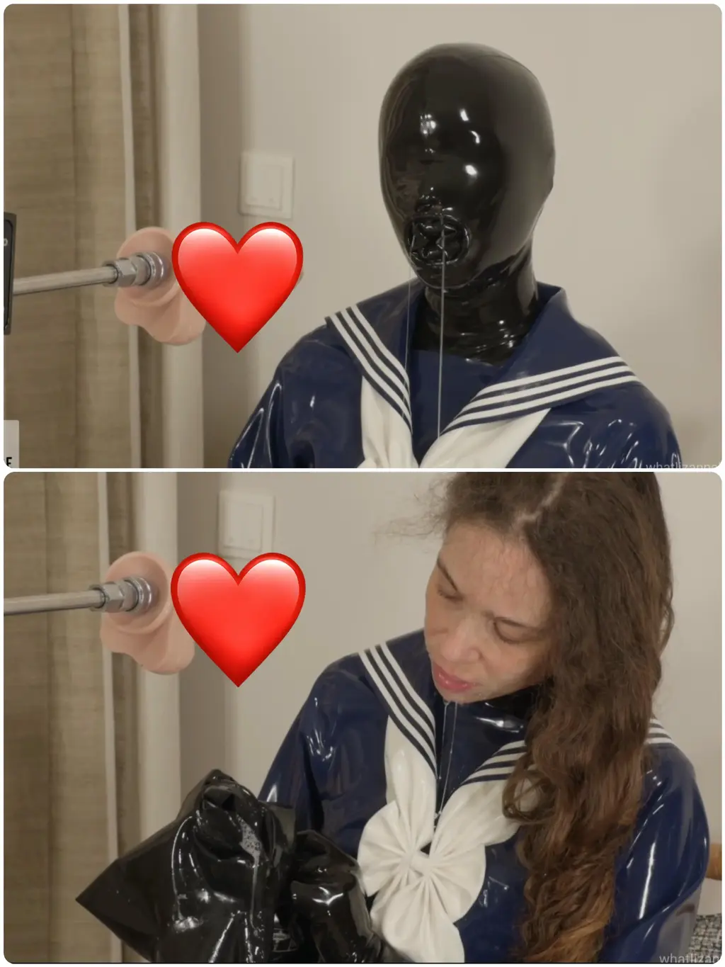 00524 - Welcome to blowjob school 00524 - Welcome to blowjob school<br>Wearing a condom hood requires constant training so blow job school sounds great doesn’t it? They have a fuck machine that can fuck your mouth real good. The dildo used was quite big for the condom hood, wearing the hood kinda limits how wide I can open my mouth easily, so there was a certain level of difficulty, which I like (maybe I’ll use an even bigger one next time). As usual there was so many drool, it came out of my nose holes. It’s not a pretty sight. All in all this was an excellent and hot practice session, I hope you enjoy it!