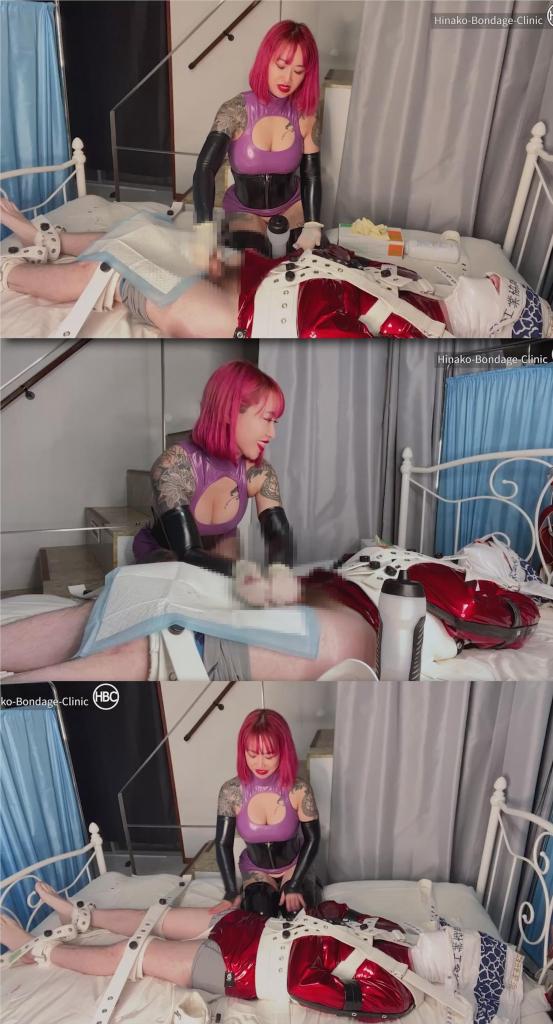 PVC Segufix Bondage Handjob! 片名：PVC Segufix Bondage Handjob!<br><br>这个是男M片，请喜欢此类的朋友购买，谢谢<br><br>Hinako straps him into a PVC straitjacket and makes him feel real good!<br>PVC, Bondage, Therapy Handjob<br><br>Hinako 替他系上 PVC 束身衣，让他感觉棒极了！<br>PVC（聚氯乙烯）、束缚、治疗性手淫