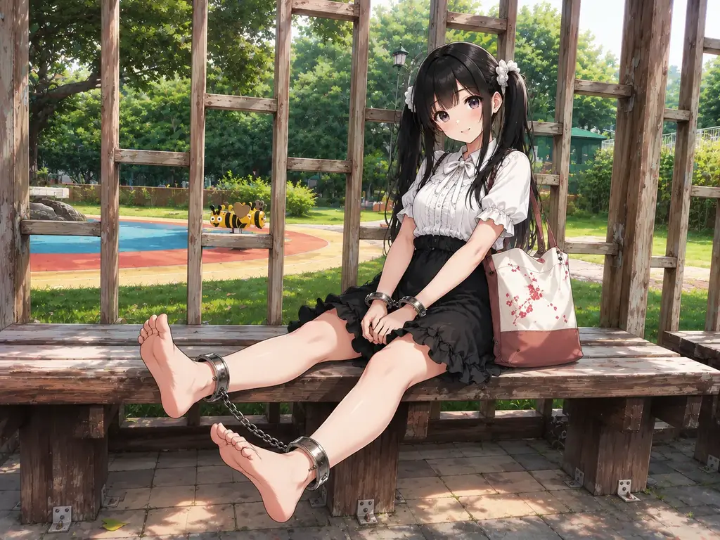 户外镣铐（ai二创，为爱发电） - 现实的图ai二创的，发到金币区给大家分享一些吧。其实这些都是为爱发电，希望大家能够尊重我自己的，接定拍/套图（联系昵称）。欢迎前来。