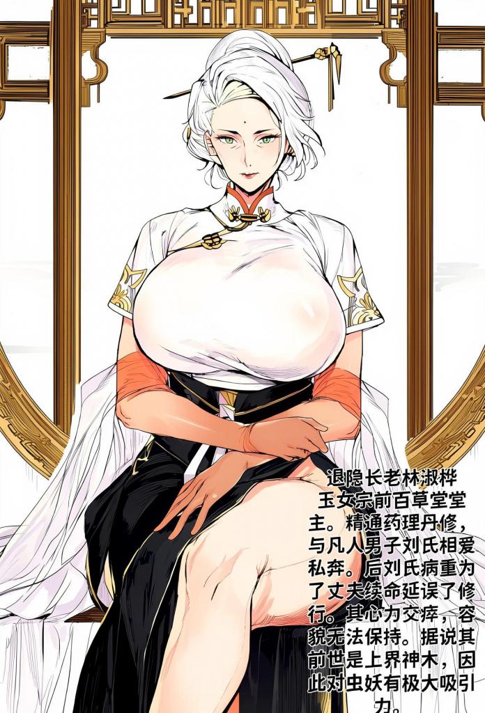 【中文】最强全女宗门的覆灭Ⅱ——第十话：林淑桦中计入陷阱 虫妖调教堕奴妻【上色版】