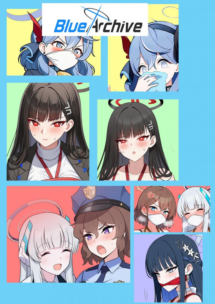 BlueArchive DID AI Fold - 作者thegag07 自购
