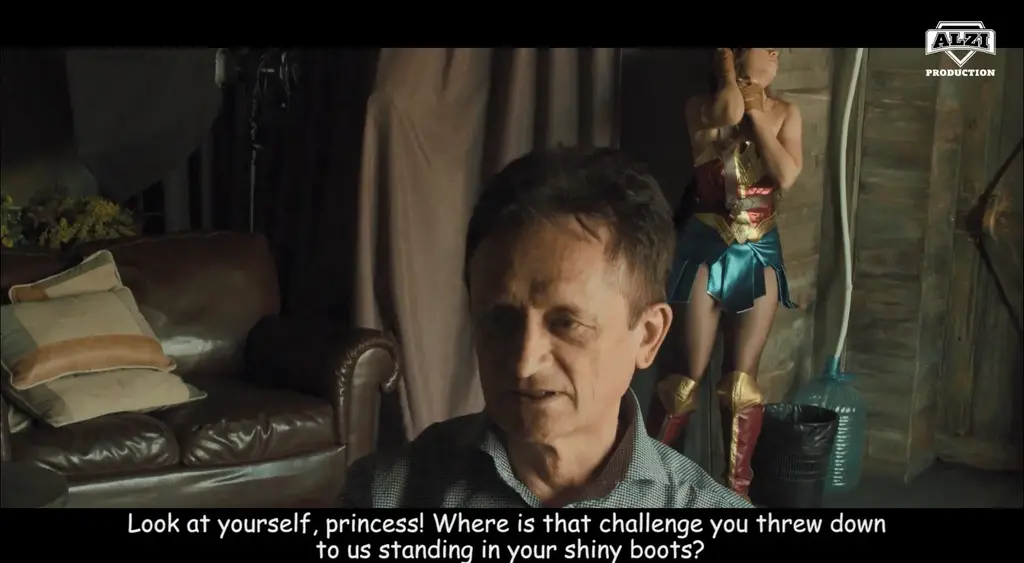 Wonder Woman Season 3 Episode 1 Alternate 2 Alternate ending of original web-series Russian film company ALZI Production<br>Only original production