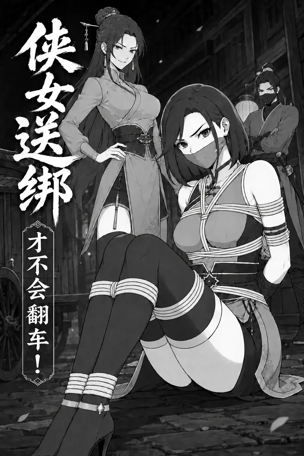 侠女送绑：才不会翻车！ - 1p封面+38p漫画