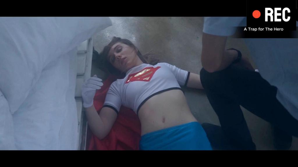 A Trap for The Hero Superheroine defeated by her enemy. <span style='color:#b0b0b0;'>[隐藏文字，购买后可见]</span>