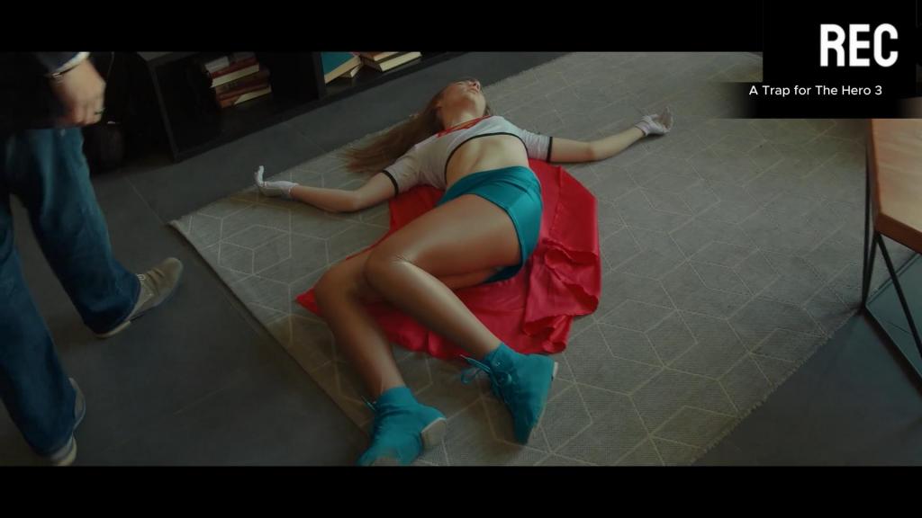 A Trap for The  Hero 3 Superheroine defeated by her enemy. <span style='color:#b0b0b0;'>[隐藏文字，购买后可见]</span>