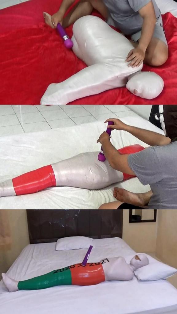 Compilation : 3 Scenes Mummification With Vibrator Play 2 Compilation Ver.68 : 3 Scenes Mummification With Vibrator Play is collection of mummification videos from Randy Mummify Editor's Choice, All videos start from the Main Scene (POV)<br>3 Scenes In Compilation : RM073, RM076 and RM146
