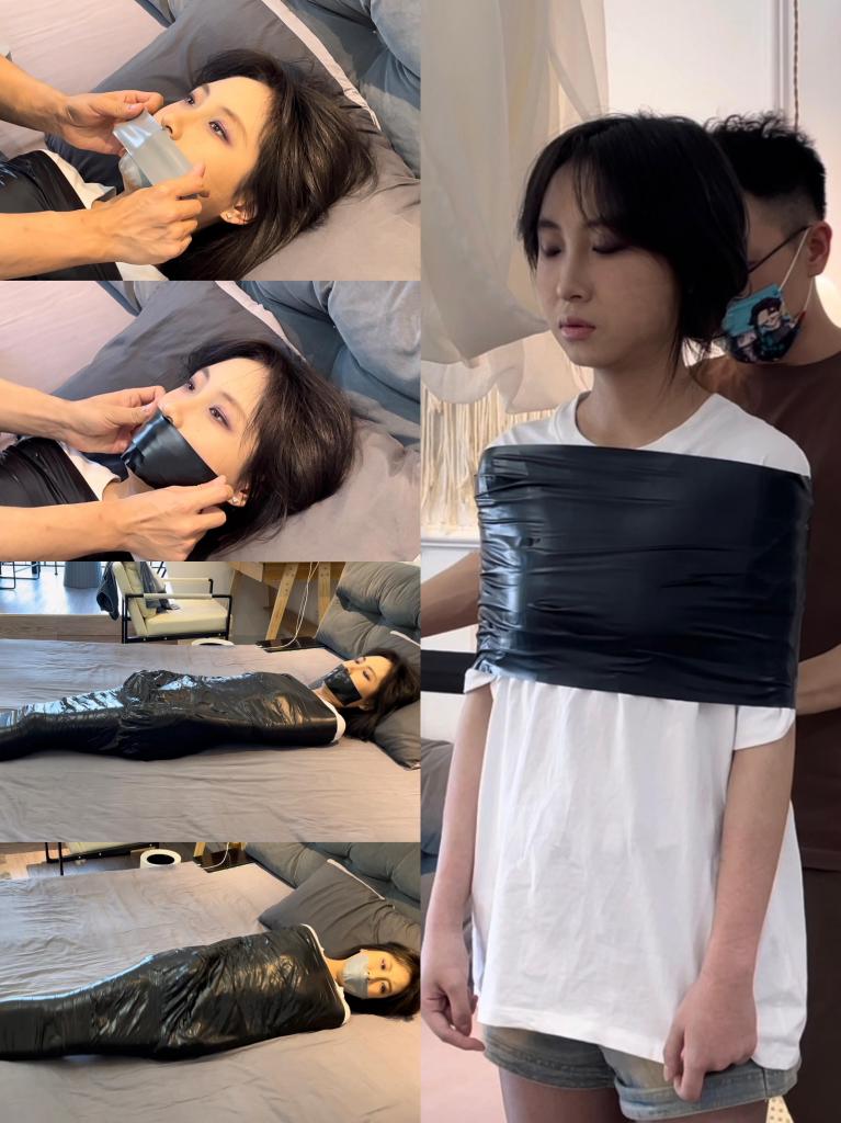 【缚艺录】【DDL-546】【小媛】半木乃伊+双色胶带封嘴~ 1.周更视频，致力于拍摄gagpara的风格，【缚艺录】老观众懂得都懂~<br>2.接长期定拍，不约拍，非诚勿扰，加好友备注来意，《缚艺录》QQ：2143175428，vx：WksAPTX<br>3.倡导绿色、健康的亚文化，不接受裸露X器官，大尺度等，色情勿扰！只接受正常绳艺，以及绳艺娱乐方面的内容；部分模特出于隐私考虑，不出镜。<br>4.压缩包密码：fuyilu123<br>5.祝各位同好，身体健康，生活美满<br>6.本工作室的视频，只在特定网站存在，不要乱发，已发现盗版网站、私人在公众网络平台，发布原创内容的片段、图片，如果涉及到模特本人，造成大众传播影响，后果自负<br>7.尊重小圈文化，尊重原创作者，若有大众平台乱发者，一经发现，立刻举报封号！招陕西地区的，兼职女模特，有意滴滴，只做绿色的捆绑与游戏体验，无色情~