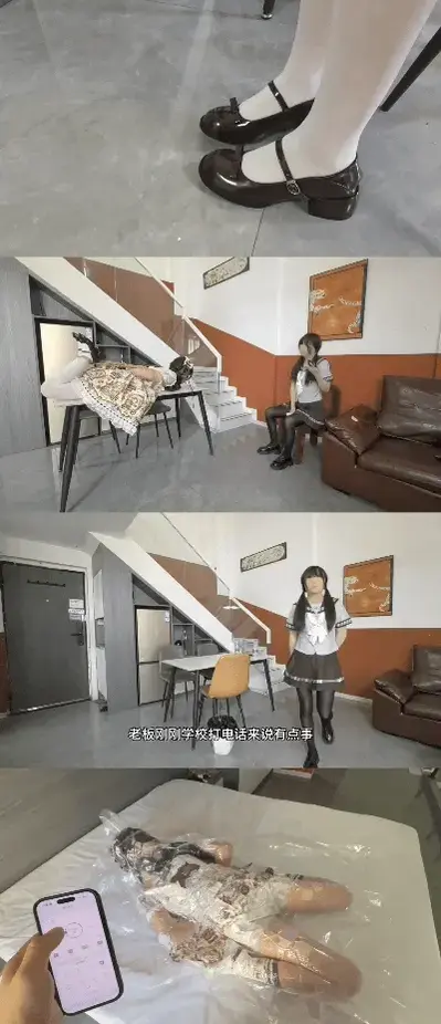 【她们的故事】反目的姐妹，某女大闺蜜二人约好体验TJ，游戏规则谁先ZW 高C谁就有TJ权，TJ另一个，游戏进行到一半，其中一个妹子被学校叫回，剩下这个妹子独自一人被男主折磨到体无完肤，走了的妹子回来后 某女大闺蜜二人约好一起去体验绳缚TJ<br>在老板的安排下各种换好自己的服装<br>一个洛丽塔白丝<br>一个全包JK黑丝<br>游戏规则为谁先用按摩棒达到高C谁就拥有对另一个的TJ权<br>两个妹子一起呻吟的声音像旋律一样美妙<br>随时身体的搐动，全包妹子率先达到GC，还得意的对着洛丽塔妹子比了也耶。<br>即使洛丽塔妹子继续坚持了一阵子还是没能达到<br>洛丽塔妹子被塞入入体的TD。驷马放置在桌子上，JK妹子利用APP和遥控器无限挑逗，桌子上的妹子只能任由其摆布，尽管努力的挣扎也挣脱不了<br>只能任由体内的玩具震动一次一次被动GC<br>休息期间<br>全包JK妹子：老板，学校打电话有事，我要先回去一躺<br>老板：行，那你先走吧<br>剩下洛丽塔妹子一个人在这里被没轻没重的男主TJ<br>男主疑惑，这个这么久到不了GC的妹子的G点到底在哪？<br>于是将她高手吊缚✙双腿吊缚 啵啵贝启动失控模式放置在衣柜里任其自己享受玩具给她带来的快感，说来也怪，可能这个妹子更喜欢被动，短短十几分钟就上了几次GC<br>这个时候妹子还算正常<br>接下来的真空袋，是让她带着内置TD和电击器进去的<br>直接给抽成压缩饼干不留一丝空气，妹子在里面完全不能呼吸还要遭到电击器和TD的折磨，恐惧的尖叫，绝望的猛烈挣扎，感觉床都要塌了，几次循环下来，直到最后一次放出来时嘴都紫了<br>缓过神来的妹子心里只剩对闺蜜的怨恨<br>正巧这时闺蜜也回来了，老板让她先上楼去休息，等会叫她<br>谁知道这时候饱受折磨的洛丽塔妹子满怀怨恨的爬上床直接把闺蜜摁在被子里，嘴里还嘀咕着明明说好一起，为什么你丢下我走了，害得我被整得这么惨 我弄死你 我弄死你，可能是过于激动，她丝毫没察觉到闺蜜的挣扎逐渐变弱，直到完全消失，反应过来的她意识到自己闯了祸，惊慌失措的跑了…