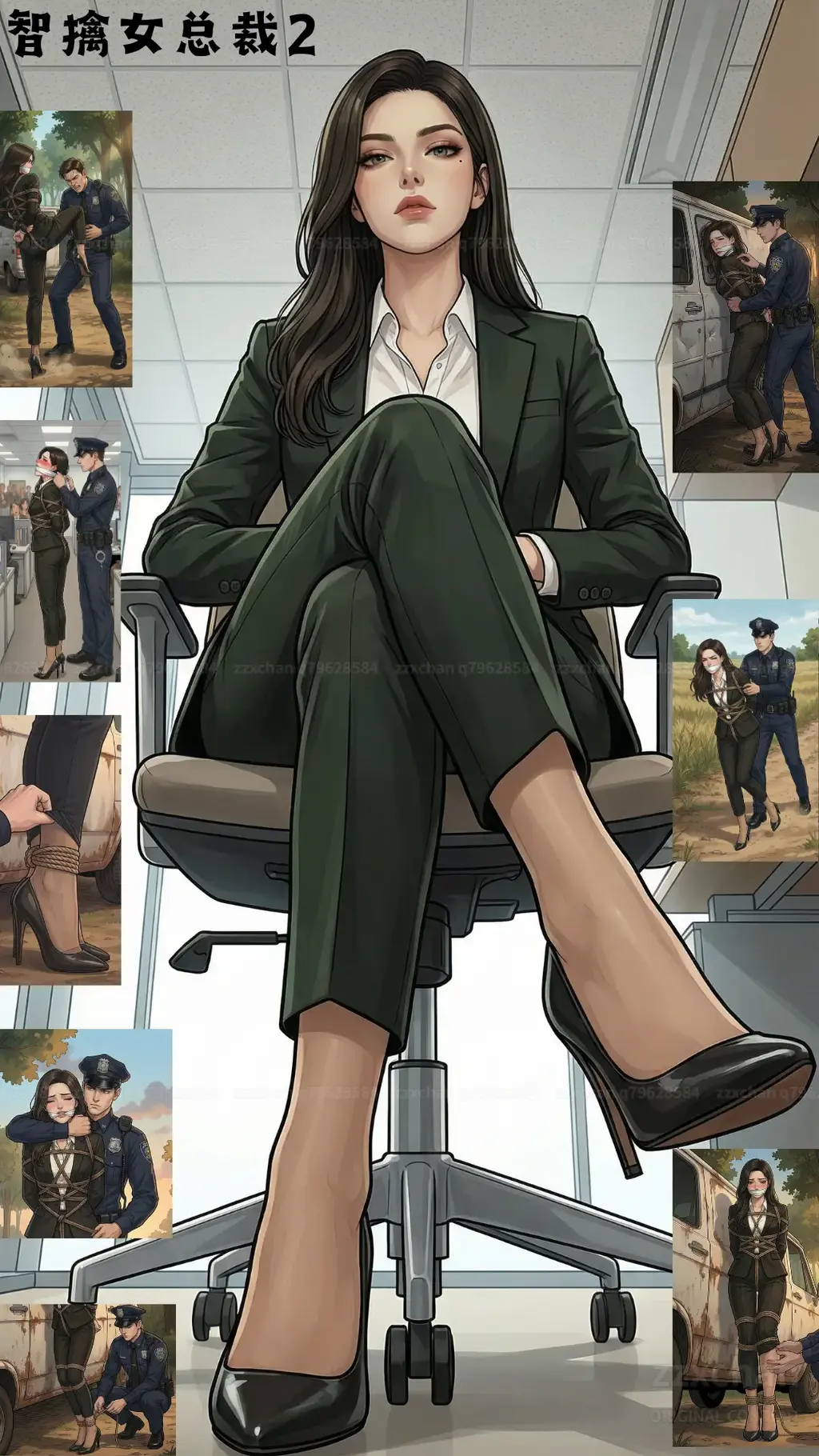 【剧情漫画】智擒美女总裁2 - 职场女强人总裁李超男自愿送绑被贩卖的故事，第三人称描述！感谢大家支持
PS:杨萍的故事促销！！