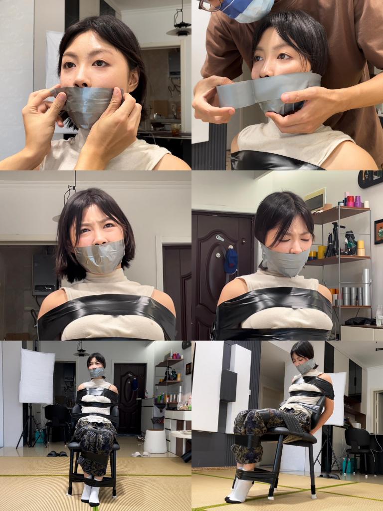 【缚艺录】【DDL-558】【小晗】银色双重胶带封嘴~ 1.周更视频，致力于拍摄gagpara的风格，【缚艺录】老观众懂得都懂~<br>2.接长期定拍，不约拍，非诚勿扰，加好友备注来意，《缚艺录》QQ：2143175428，vx：WksAPTX<br>3.倡导绿色、健康的亚文化，不接受裸露X器官，大尺度等，色情勿扰！只接受正常绳艺，以及绳艺娱乐方面的内容；部分模特出于隐私考虑，不出镜。<br>4.压缩包密码：fuyilu123<br>5.祝各位同好，身体健康，生活美满<br>6.本工作室的视频，只在特定网站存在，不要乱发，已发现盗版网站、私人在公众网络平台，发布原创内容的片段、图片，如果涉及到模特本人，造成大众传播影响，后果自负<br>7.尊重小圈文化，尊重原创作者，若有大众平台乱发者，一经发现，立刻举报封号！招陕西地区的，兼职女模特，有意滴滴，只做绿色的捆绑与游戏体验，无色情~