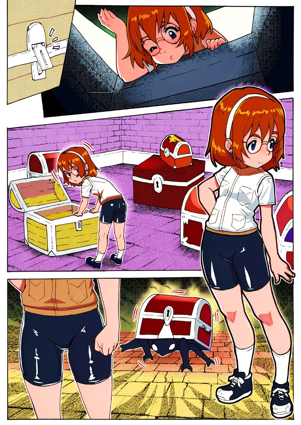 【原版＋上色版】サラ＆テサラクネ/Sarah & Thesarachne (Hi-Res) (7P) - Daikinbakuju