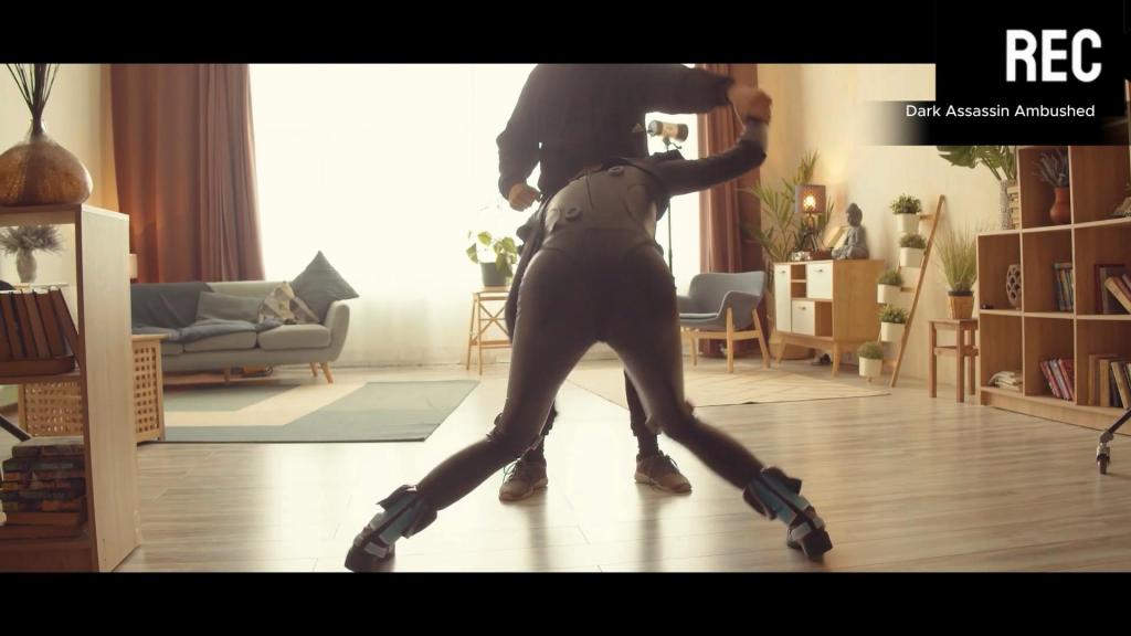 Dark Assassin Ambushed Superheroine defeated by her enemy. <span style='color:#b0b0b0;'>[隐藏文字，购买后可见]</span>