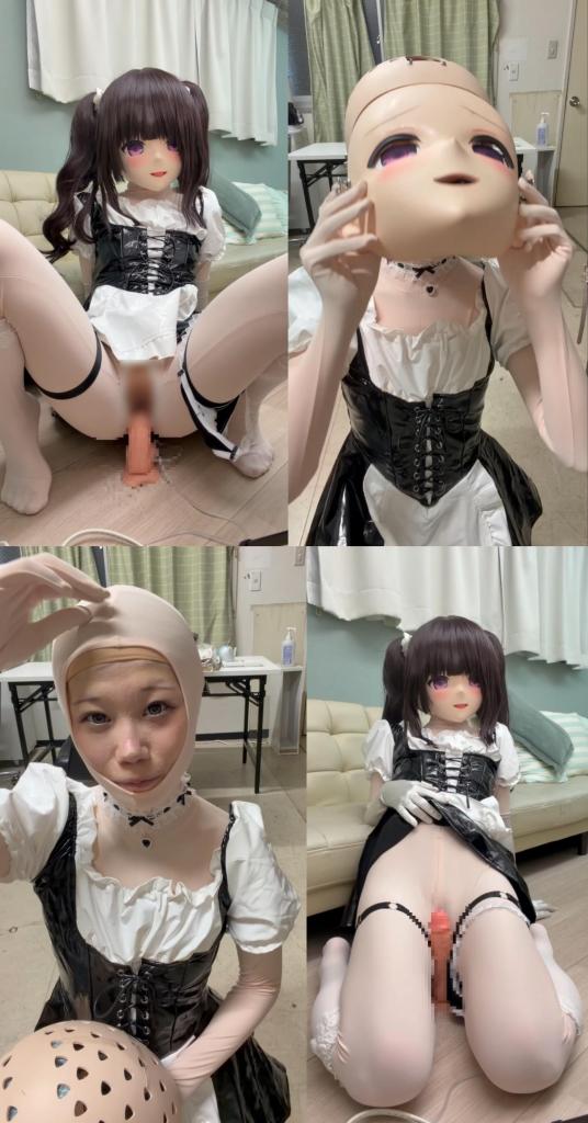 ズボズボしちゃった♡ おまけ(マスクオフ好きな方へ)、汗べしょべしょ……マスクオフ！ズボズボしちゃった♡夢美です！最近ゲリラ豪雨ばっかー。丁度、仕事の現場に行く間に振られちゃってカバン全部びちょびちょだよー。今日は、エナメルメイドさんシリーズ、さいご！そこにあったディルドで…だって、そこにあるんだもん、入れちゃいたくなるじゃん！着ぐるみさんでゲームセンターで遊んできたよ。2時間半くらいぶっ通しでたくさんDDR！たくさん気持ちよく汗かけたよ〜！！！！ということでマスクオフの動画せっかく撮ったので共有です( ¯ᵕ¯ )化粧とかボロボロでぐしゃぐしゃだけど許してね。<br>附赠（给喜欢口罩脱掉的朋友们）：汗湿透了……口罩脱掉！全湿透了♡我是梦美！最近老是突降暴雨。正好去工作现场的路上被淋了个透，包也全湿了。今天是天鹅绒女仆系列的最后一篇！那里有个假阳具……因为就在那里啊，让人忍不住想插进去吧！穿着连体服去游戏中心玩了。连续两个半小时DDR！尽情挥汗如雨～！！！！于是好不容易拍到口罩脱掉的视频就分享啦( ¯ᵕ¯ )虽然妆容和衣服都乱糟糟的但请包涵。<br>Bonus (For those who love mask-off): Sweat-soaked... Mask-off! Totally drenched♡ It's Momomi! Recently, it's been all about sudden downpours. Just as I was heading to work, it rained, and my bag is completely drenched. Today, the Enamel Maid series finale! Using that dildo... Because it's right there, you know, you can't resist putting it in! I played at the game center in a full-body costume. Two and a half hours straight of DDR! So much fun and sweating! So, I made a mask-off video and thought I'd share it ( ¯ᵕ¯ ). My makeup is all messed up and smudged, but please forgive me.<br>#女仆装 #丝足 #小腿袜 #皮革束腰 #打桩 #猛吸大地 #坐地排卵 #高潮 #腿环 #汗珠 #长手套<br>#メイド服 #シルクストッキング #レギンス #レザーコルセット #打撃 #地を吸う #排卵座り #オーガズム #脚輪 #汗粒 #ロンググローブ<br>#maid outfit #silk stockings #leggings #leather corset #pounding #sucking the earth #sitting ovulation #orgasm #leg ring #sweatdrop #LongGloves<br>#爆汗 #暴汗 #Sweating Berserk #IntenseSweating #汗びっしょり #激汗 #脱下头壳 #摘下头壳  #mask off #マスクを外す #マスクオフ #摘头壳 #摘面具 #黄金矿工 #自慰 #Gold Miner #masturbation #ゴールドマイナ— #オナニー #0721 #onanie #假阳具 #Fake Dildo #ディルド<br>#露脸 #Show Face #顔出し<br><br>本系列通用Tag标签#kigurumi #kig #zentai girl #fetish #femalemask #dollification #full head hood #zentai doll #encasement #skinsuit #Personality Objectification #leotard #objectify #BDSM #yumemi #foot fetishist #素人 #homemade<br>#玩偶装 #全包紧身衣 #恋物癖 #面具 #人偶 #全身连体衣 #全包头套 #皮物 #皮モノ #皮の物 #覆面系 #痴女 #人格物化 #梦美 #全身包裹 #肤色紧身衣 #妹K #足控  <br>#着ぐるみ #全身スーツ #フェティッシュ #マスク #ドール #キグルミ #全身タイツ #ゼンタイ #全頭マスク #ぴっちりスーツ #レオタード<br>#樱花妹 #恋足癖 #日本女孩 #美女入替 #双马尾 #女M #五指袜 #脚趾 #玉足 #美腿 #Sakura Girl #Foot Fetish #Japanese Girl #Beauty Replacement #Twintails #Female Masochism #FiveFingerSocks #Toe #Foot #BeautyLeg #サクラ少女 #足フェチ #日本ガール #美女入替 #ツインテール #女性M #五指ソックス #足指 #玉足 #美脚<br><span style='color:#b0b0b0;'>[隐藏文字，购买后可见]</span>
