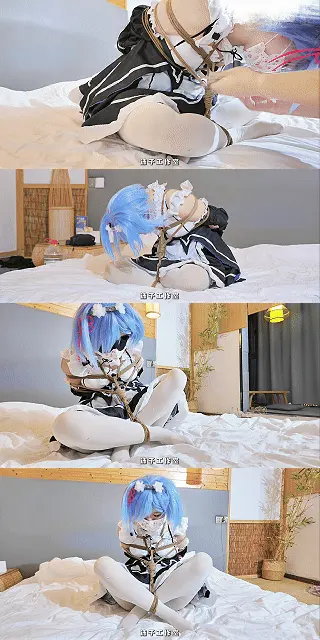 [沫子工作室] [Mozi Studio] [4K] [Bobobei Pro] Junior Rem Cosplay — Bare White Stockings, Ebi-Shibari, Bobobei Forced Training, Moaning Until She Breaks Down Crying — National Day Edition [Mozi Studio × Bobobei Pro]<br>!!! Re-upload / archive recovery — prior buyers please do not repurchase !!!<br>Rem Cosplay. Bare white stockings. Ebi-shibari (shrimp tie).<br>Her body is folded and locked in place — an extremely uncomfortable pose with almost no movement possible.<br>At first it seems manageable; stretched over time it becomes exquisite torment.<br>Hear the junior say in her own voice how bad it feels.<br><br>Stockings taut, bare underneath, dual cameras catch every tremor.<br>Bobobei trains in sync with relentless stimulation.<br>Moans grow sharper and more chaotic as time wears on.<br><br>Her body keeps tensing, yet never escapes the bonds.<br>In the end she breaks completely and cries in frustration.<br><br>Real discomfort, forced intensity maxed out.